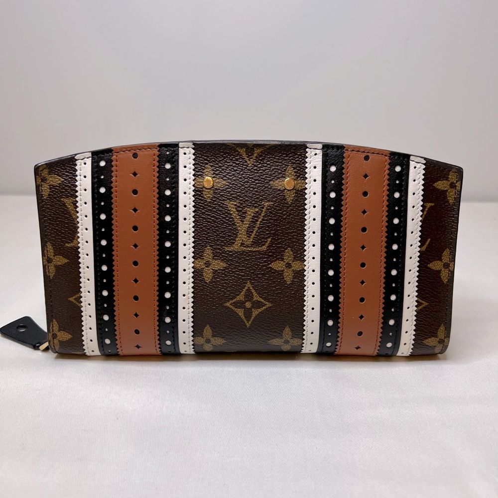 Louis Vuitton Limited Edition Brogue Zippy Steamer Wallet